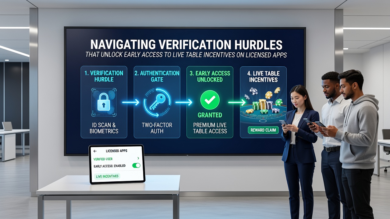 Live tafel incentives ontgrendelen na verificatie op Nederlandse apps